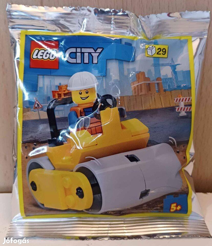 Lego City 952210 Worker with Road Roller