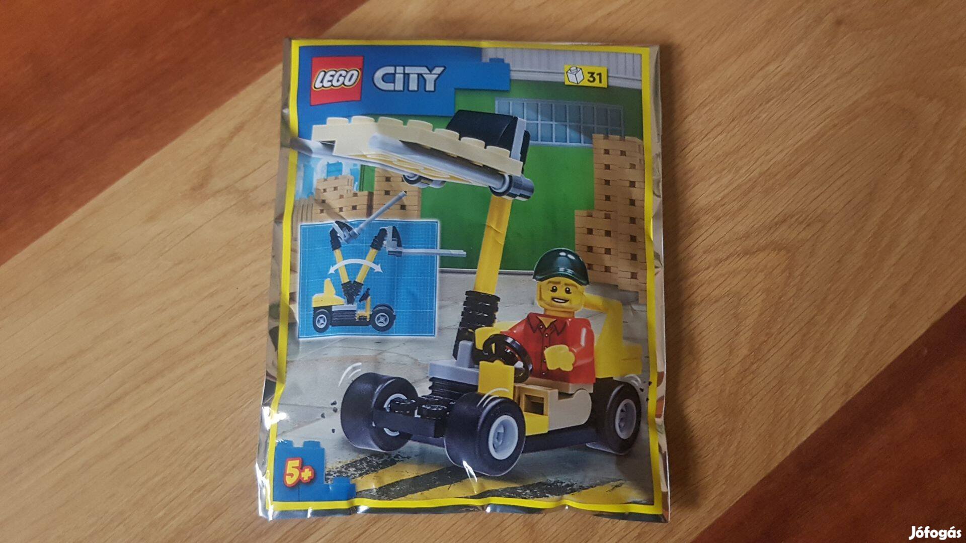 Lego City 952212 Targoncavezető targoncával