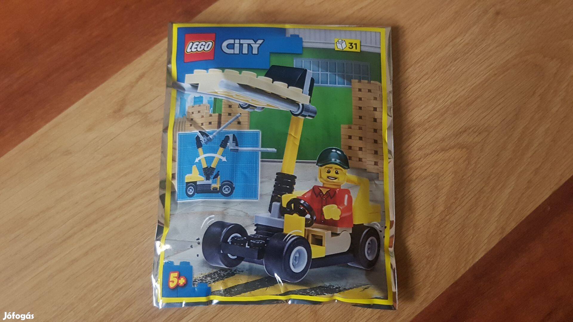 Lego City 952212 Targoncavezető targoncával
