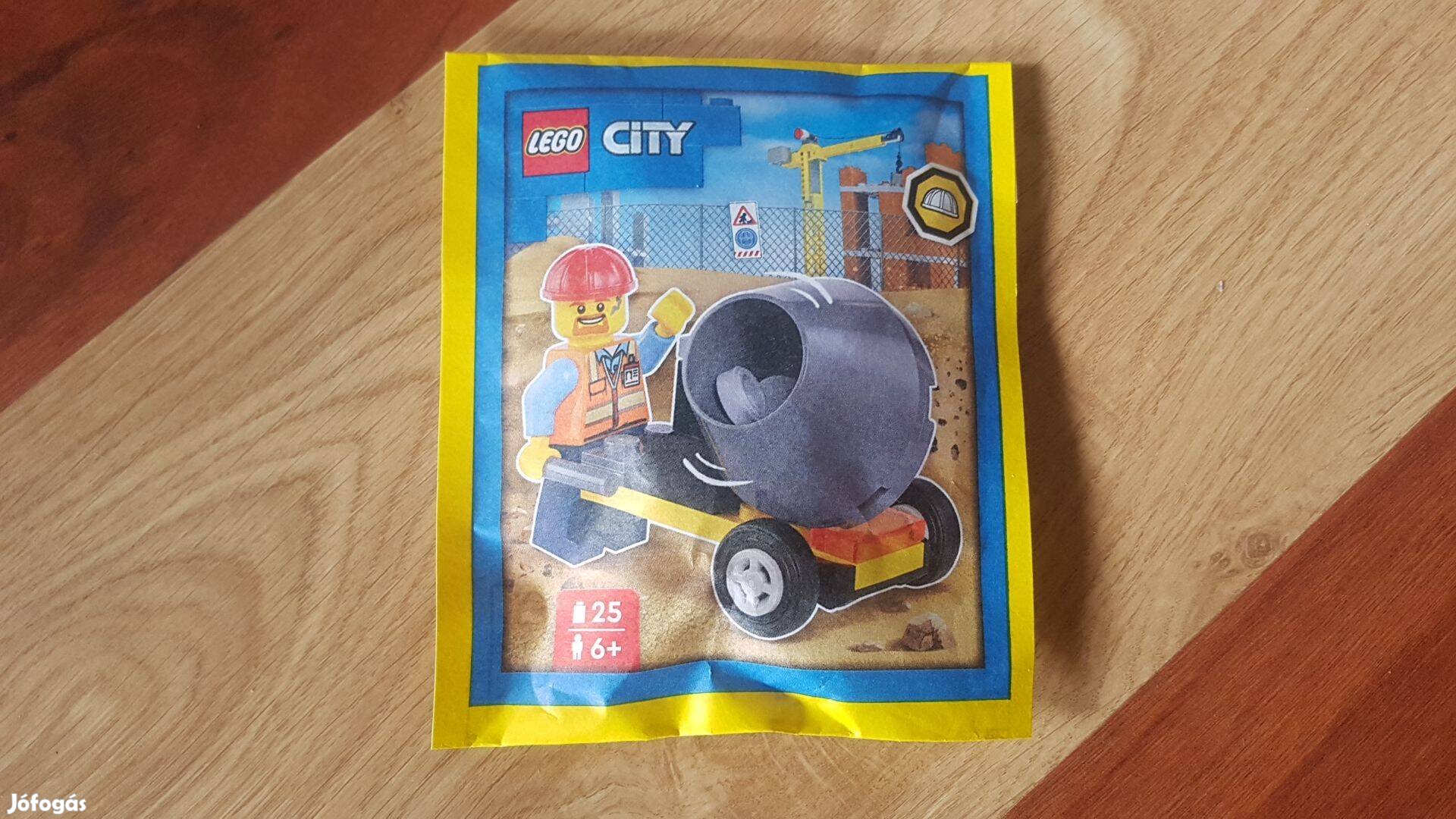 Lego City 952403 Munkás betonkeverővel