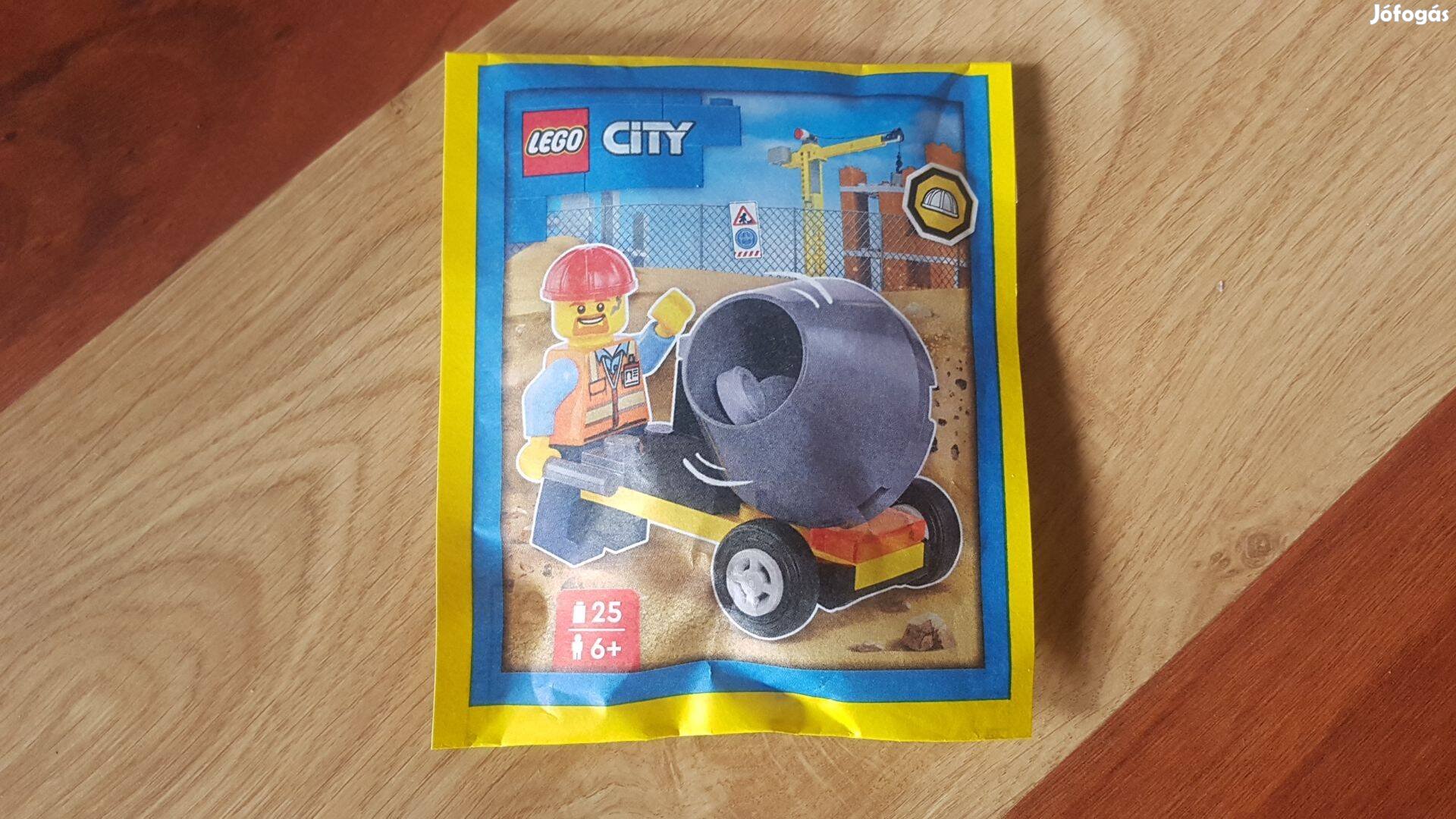 Lego City 952403 Munkás betonkeverővel