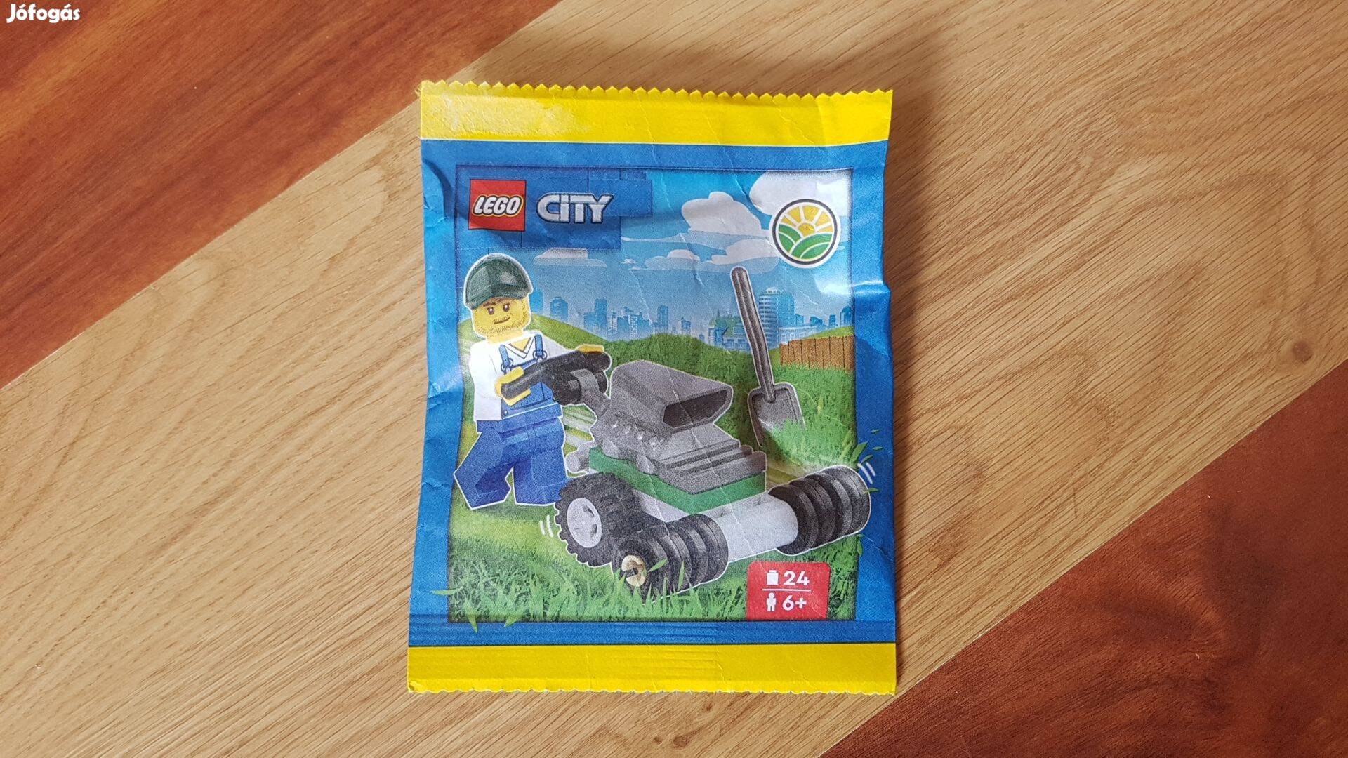 Lego City 952404 Farmer fűnyíróval