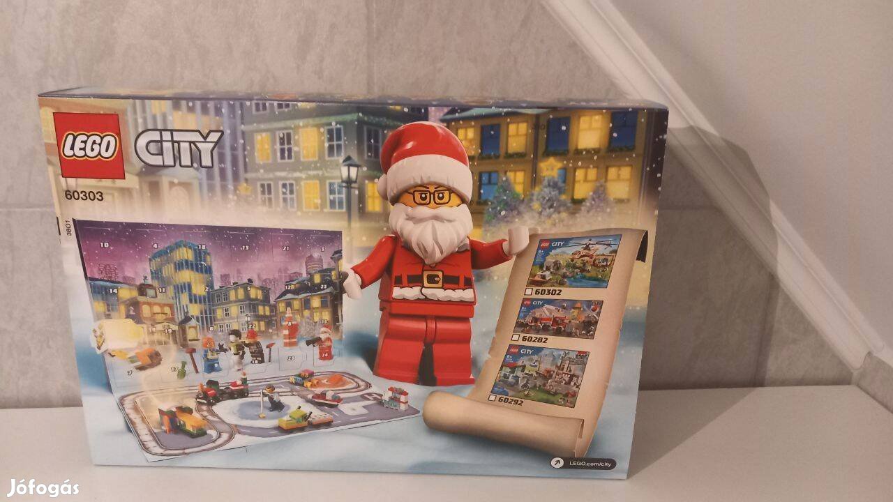 Lego City Adventi Naptár 60303 hibátlan bontatlan új