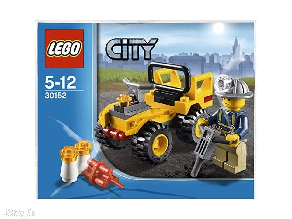 Lego City Construction - 30152 Bányász quad készlet