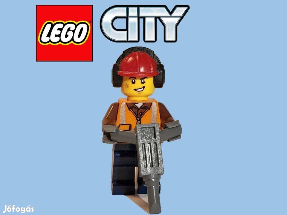 Lego City Construction - Építőmunkás minifigura