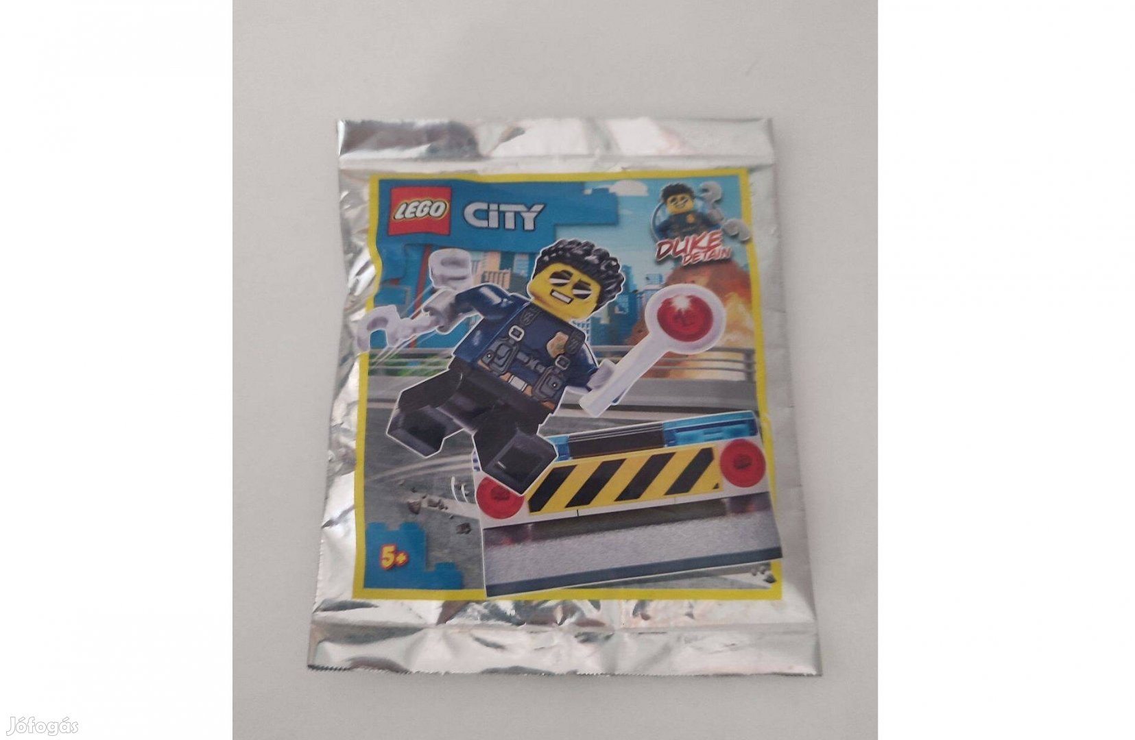 Lego City Duke Detain polybag minifigura 952011 (bontatlan)