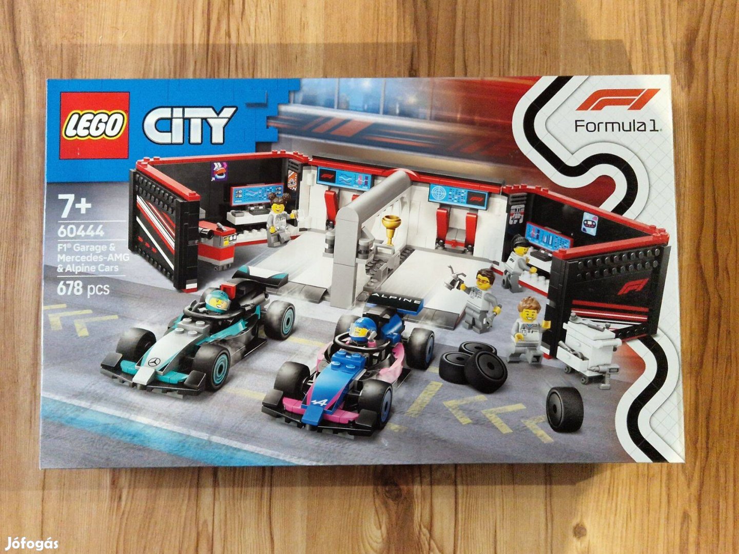 Lego City F1 60444 - új, bontatlan készlet