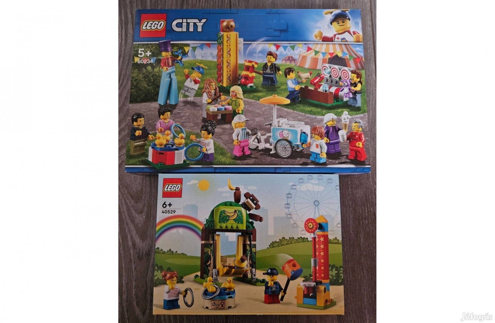 Lego City Figuracsomag Vidámpark 60234 Gyermekek vidámparkja 40529 új!