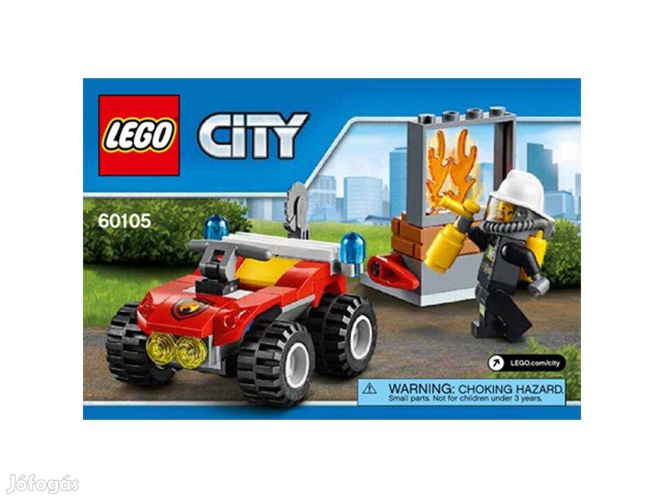 Lego City Fire - 60105 Tűzoltó quad készlet