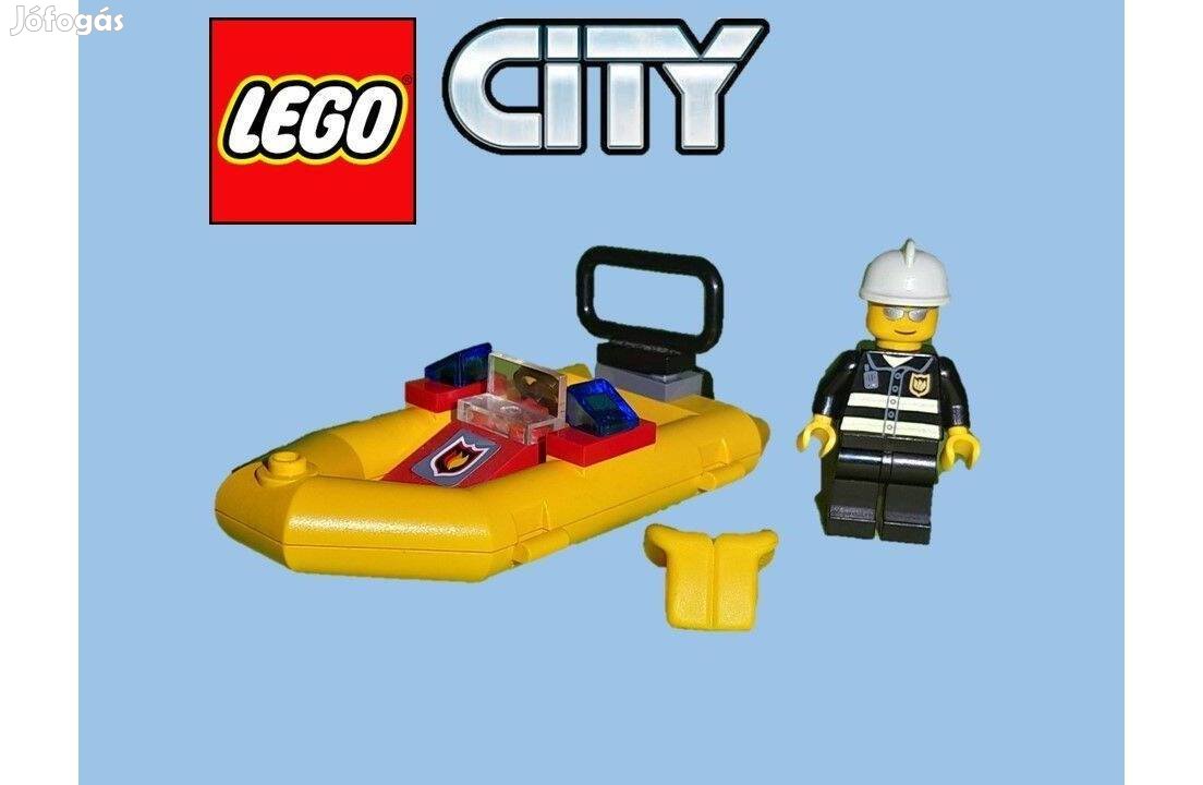 Lego City Fire - Tűzoltó motorcsónak készlet