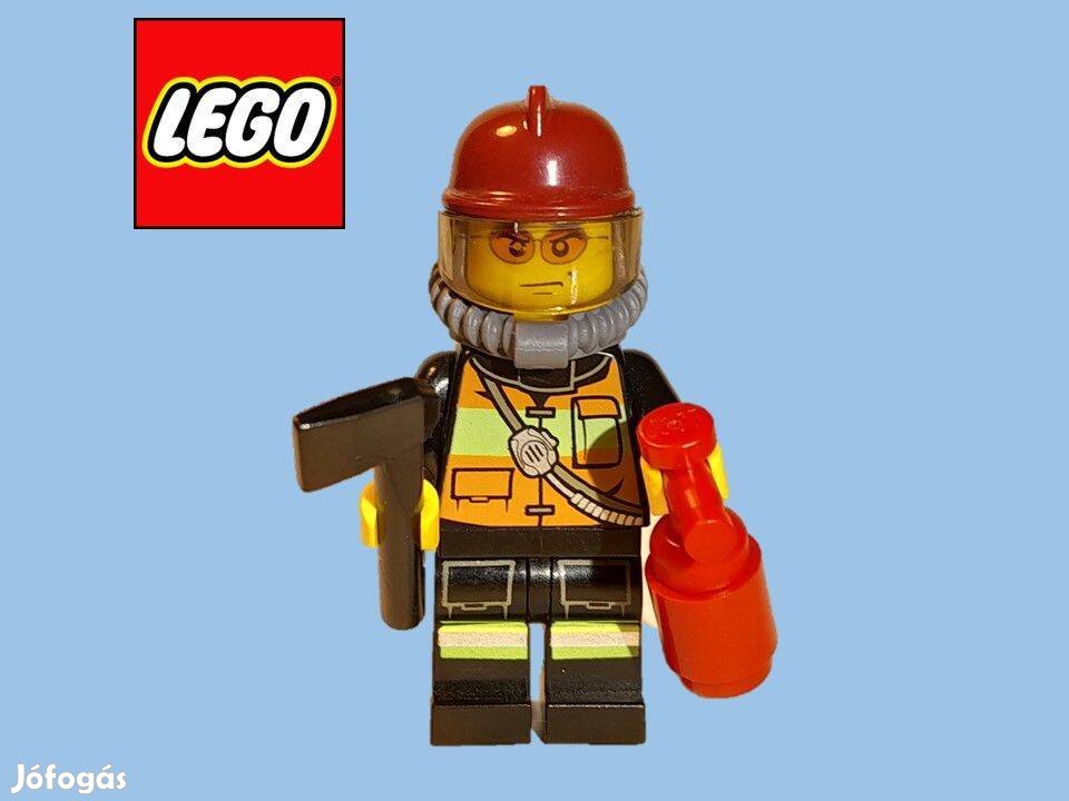 Lego City Fire - Tűzoltó parancsnok minifigura