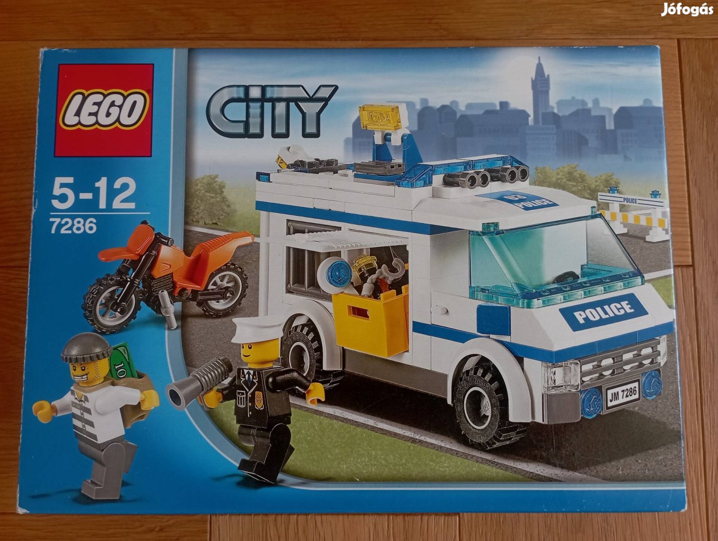 Lego City Fogoly szállító 7286