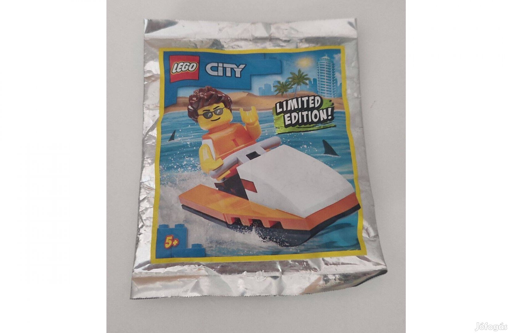 Lego City Jet-ski polybag minifigura 952008 (bontatlan)