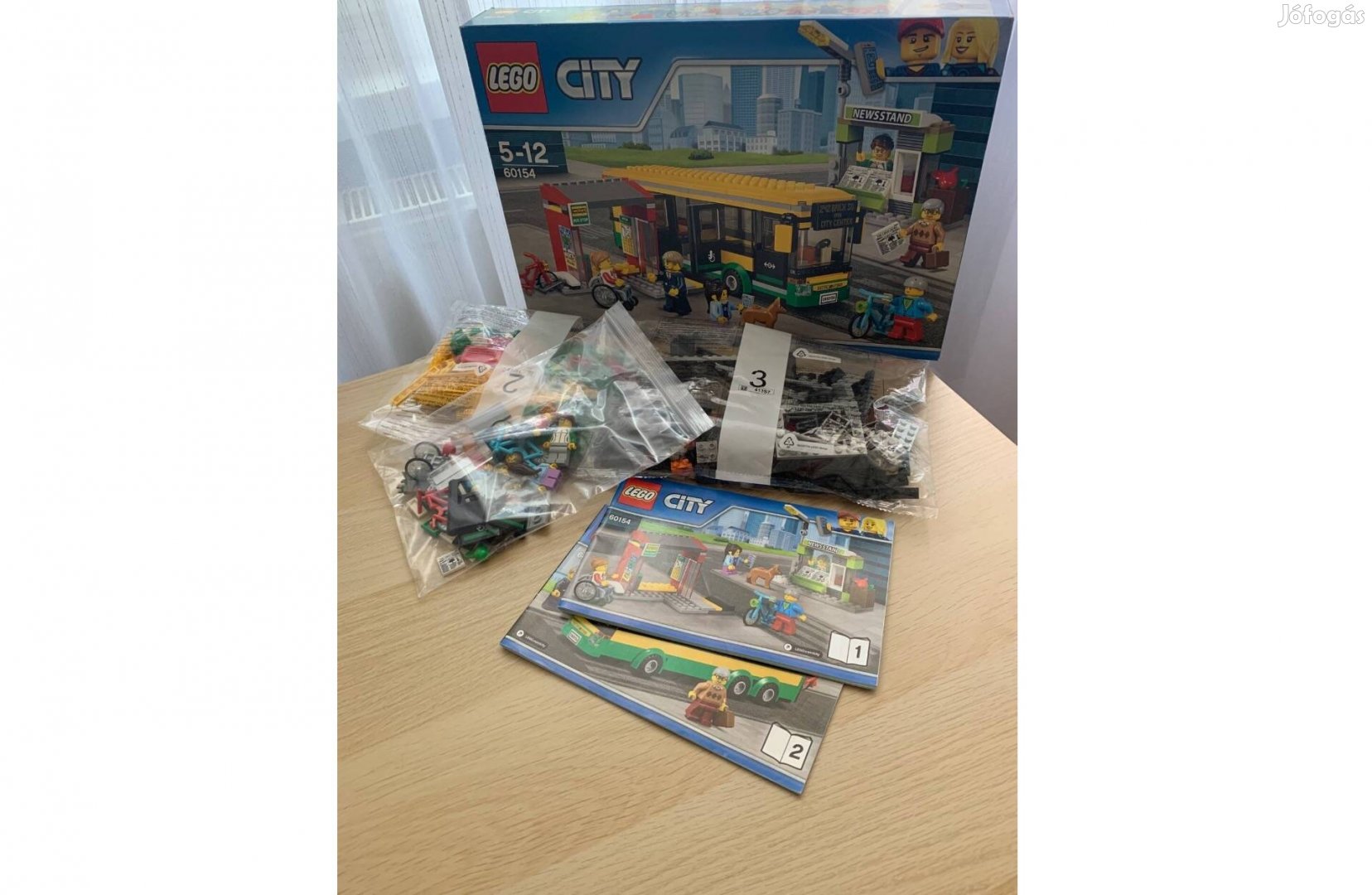 Lego City Közlekedés 60154 - Autóbusz állomás