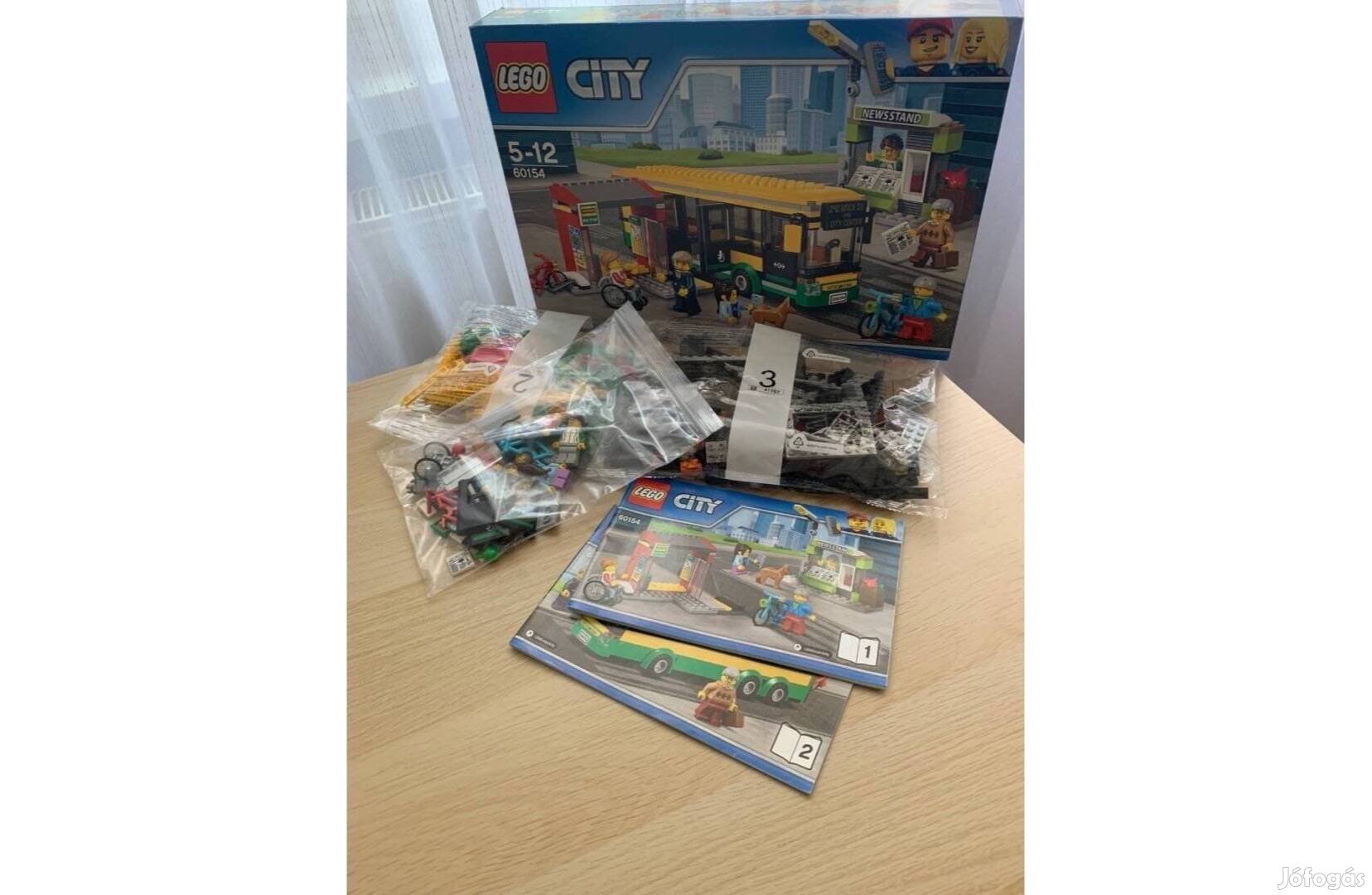 Lego City Közlekedés 60154 - Autóbusz állomás