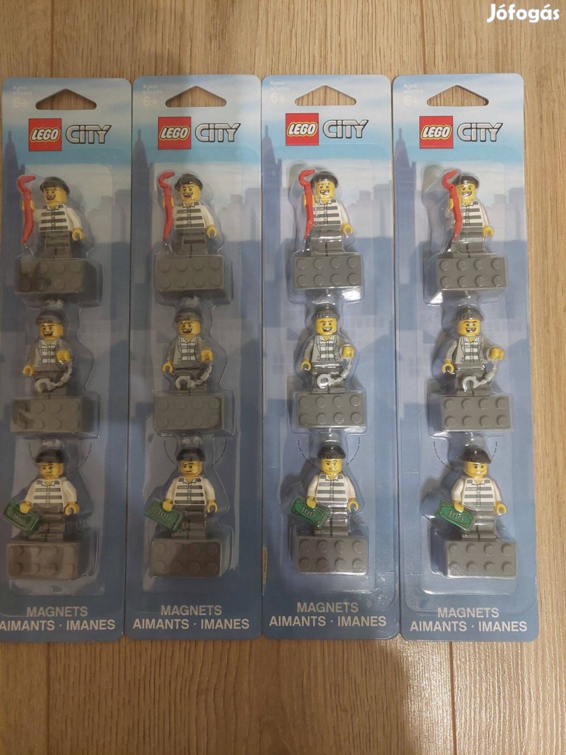 Lego City Minifigures Magnet Set