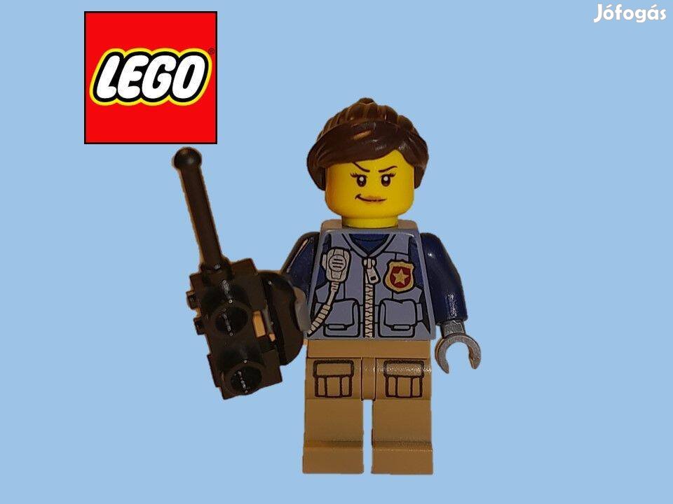 Lego City Mountain Police - Rendőrnő minifigura (60174)