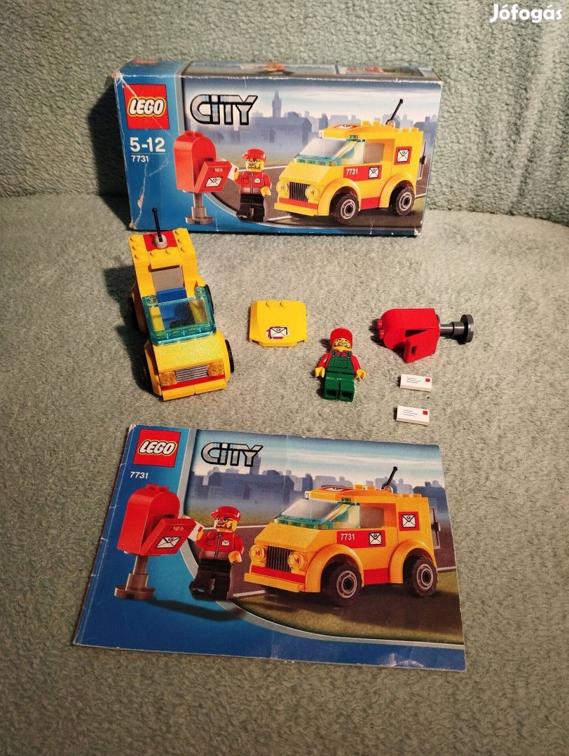 Lego City Postaautó 7731