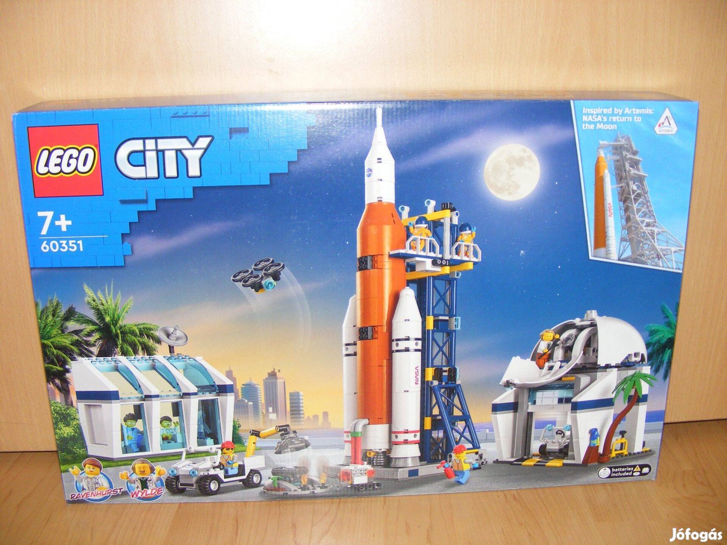 Lego City Space 60351 Rakétakilövő központ Új BP!