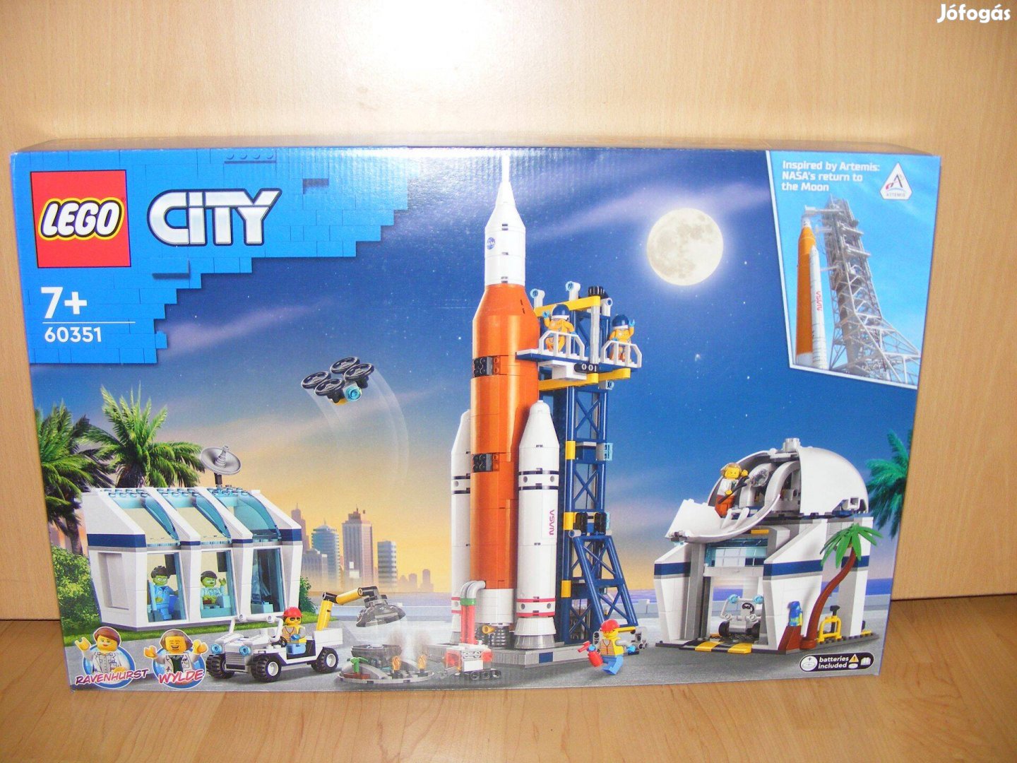 Lego City Space 60351 Rakétakilövő központ Új BP!