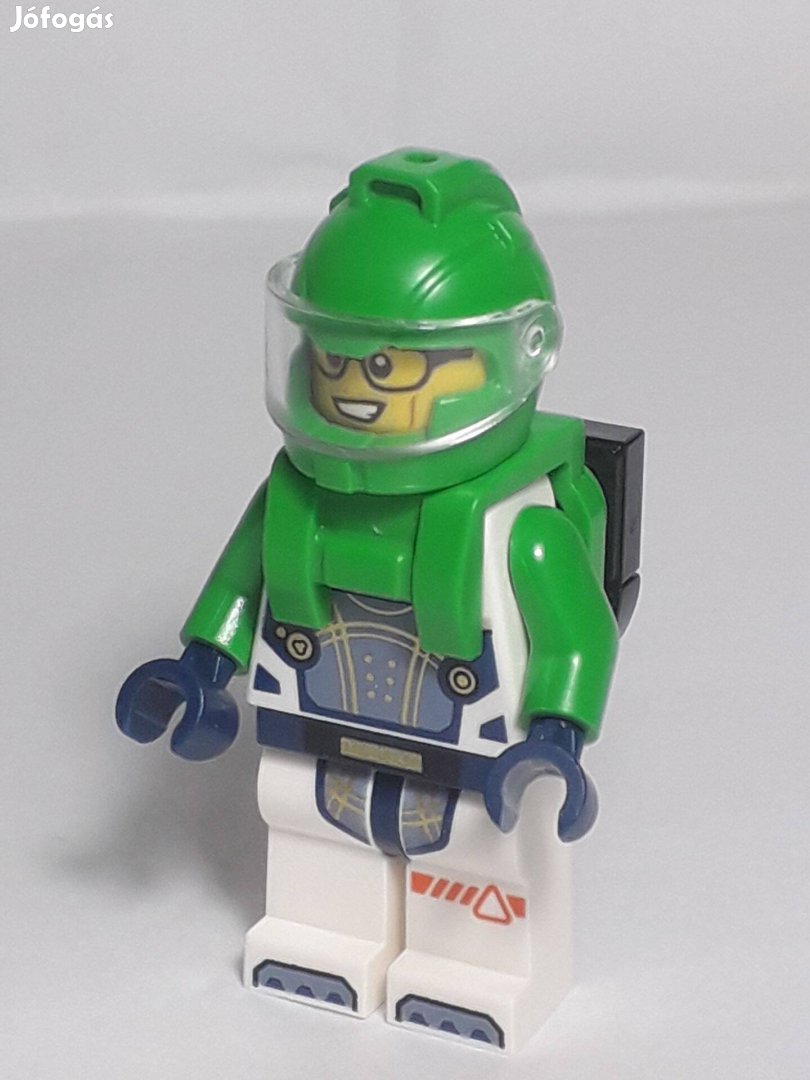 Lego City Space 60433 Astronaut (Male, Bright Green Suit) minifigura