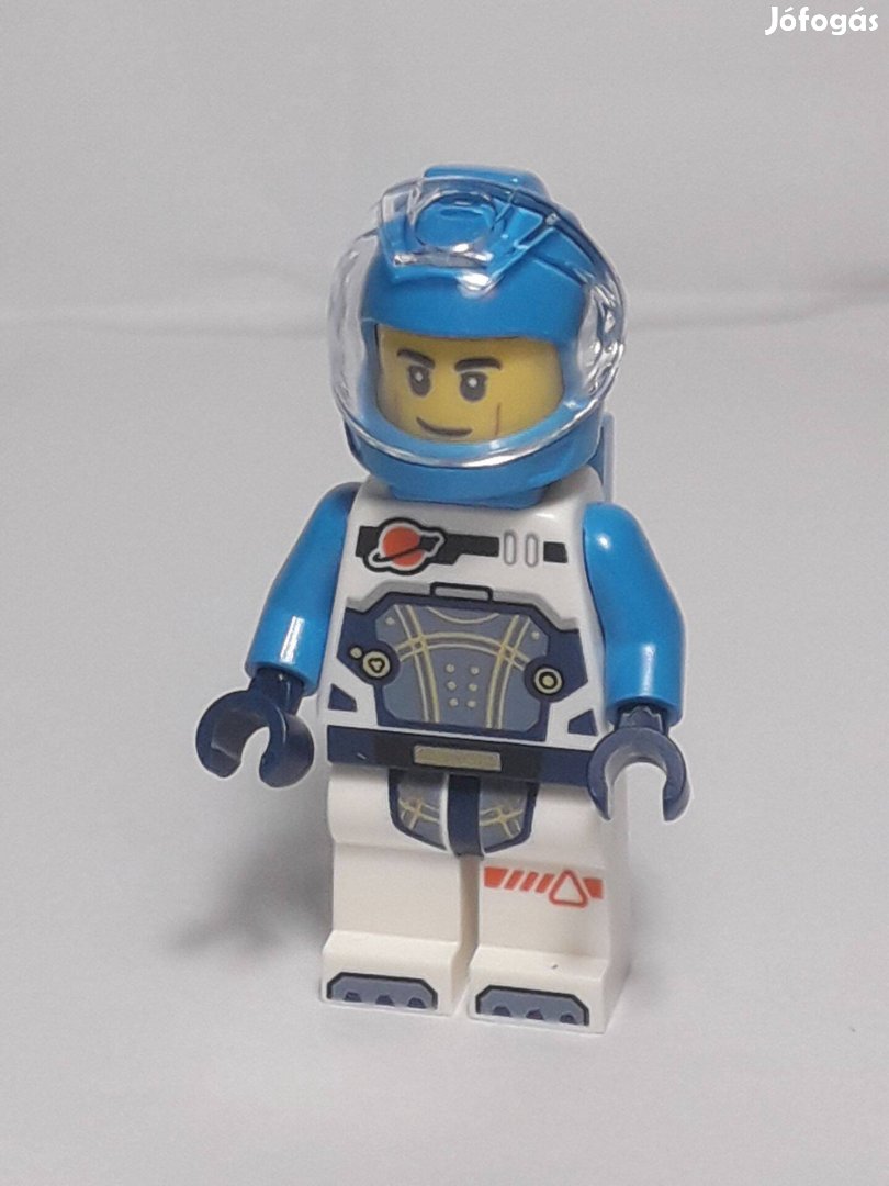 Lego City Space 60433 Astronaut (Male, Dark Azure Suit) minifigura