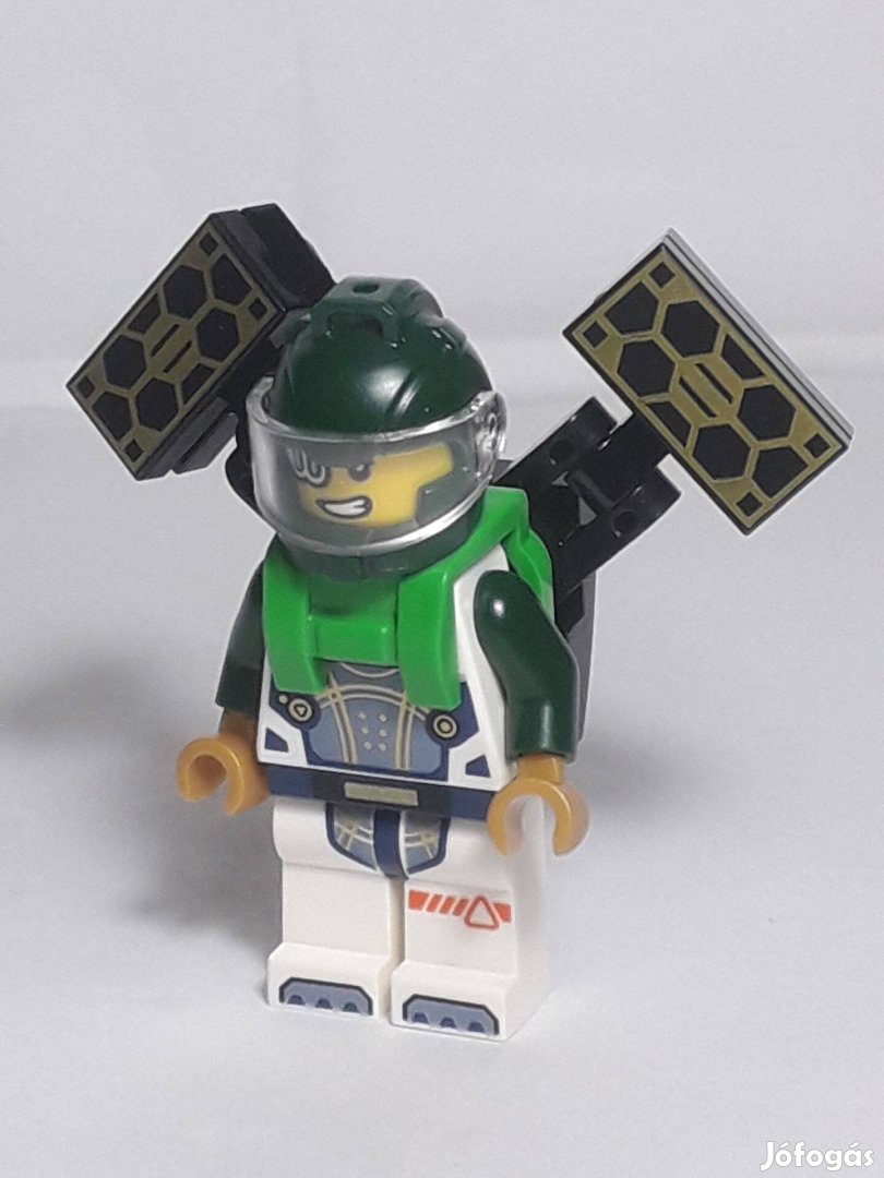 Lego City Space 60433 Astronaut (Male, Dark Green Suit) minifigura