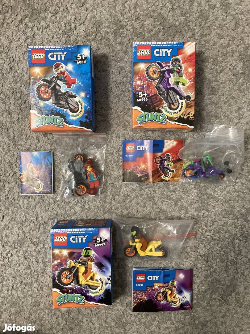 Lego City Stuntz motorok