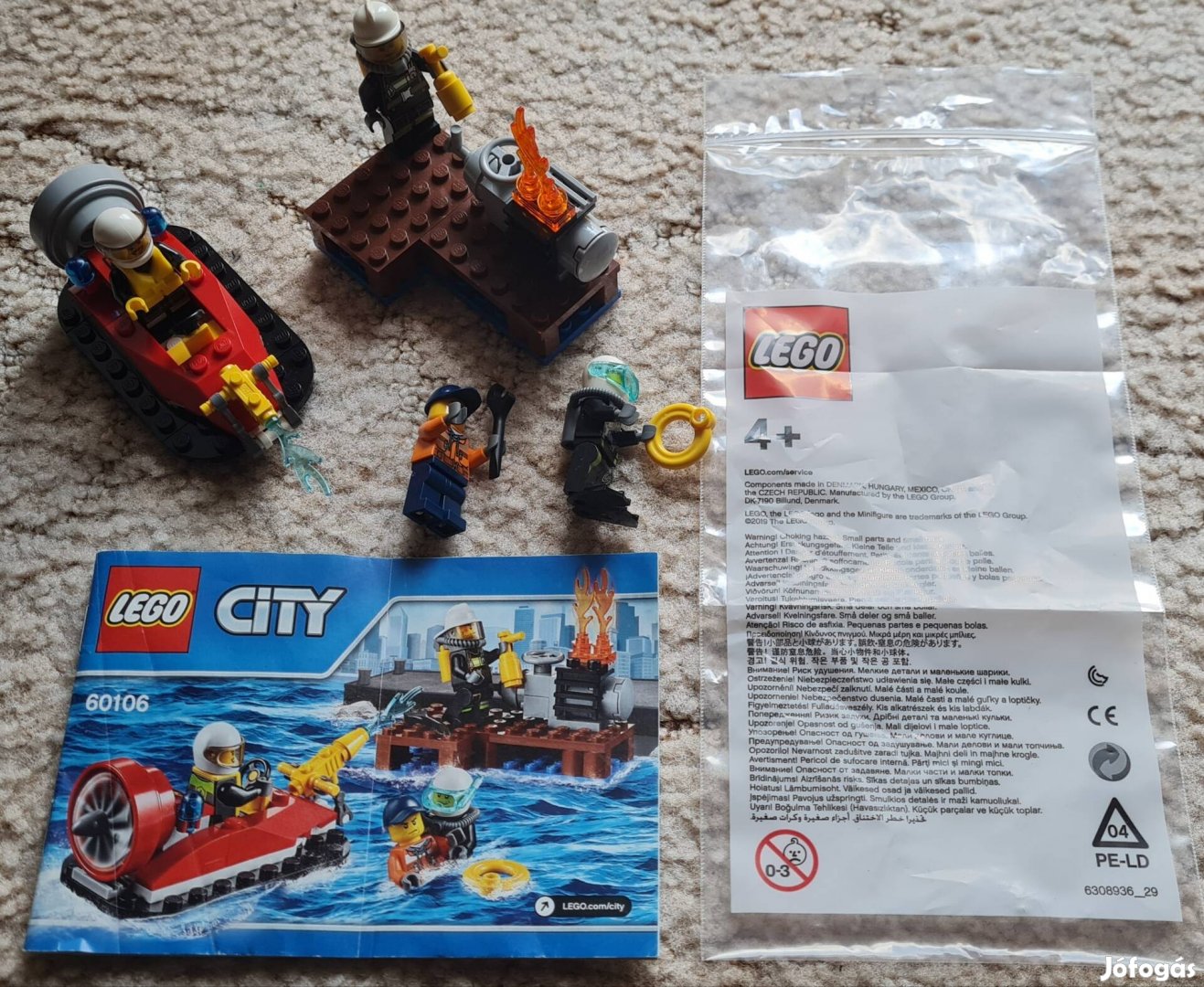 Lego City Tűzoltó kezdőkészlet