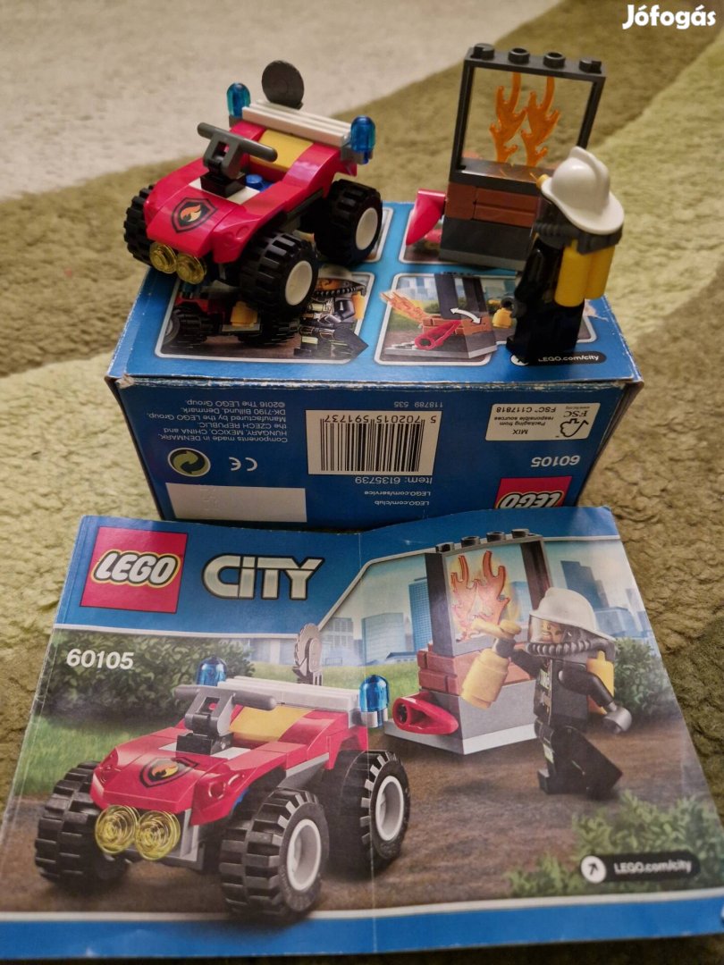 Lego City Tűzoltó quad (60105)