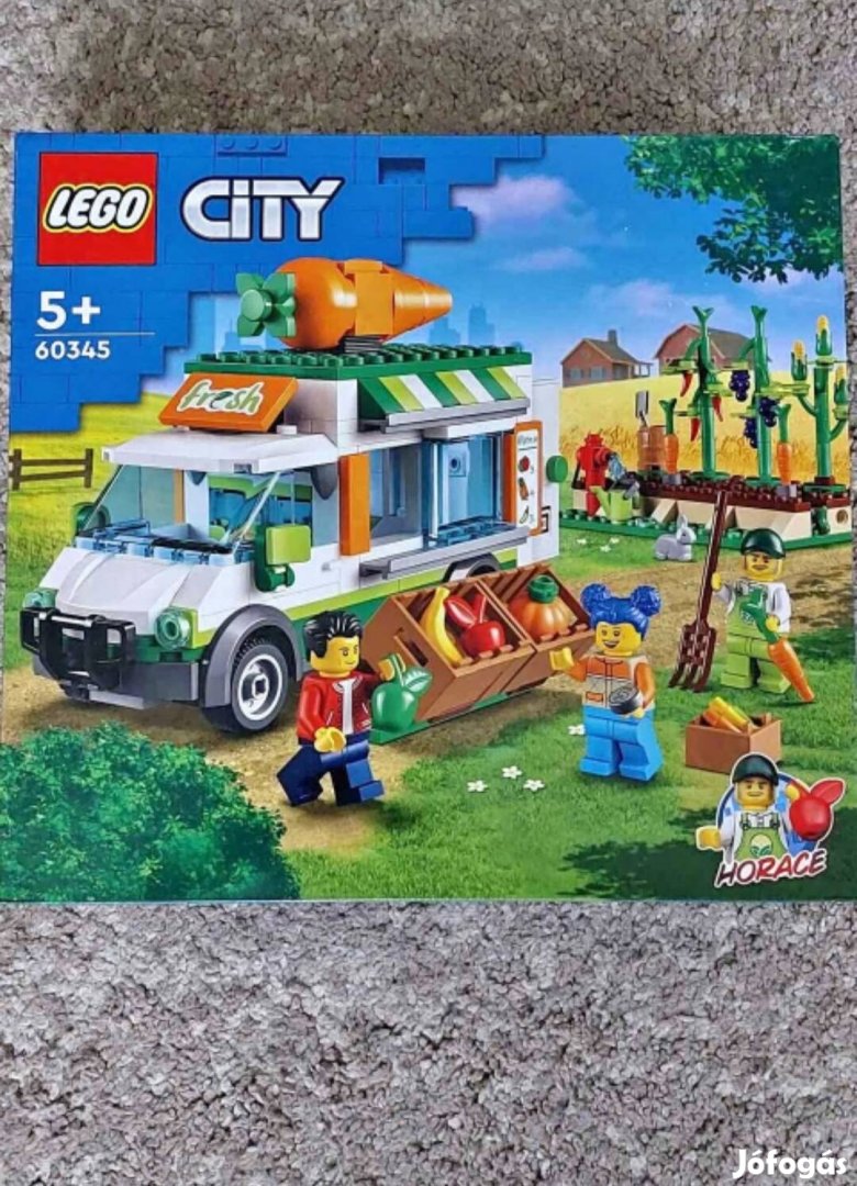 Lego City  60345 Zöldség árus autó 