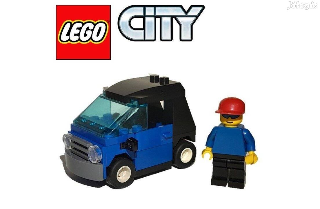 Lego City - Kék városi kisautó készlet