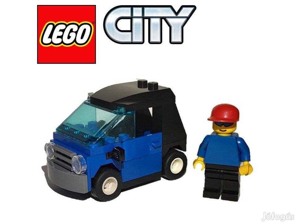 Lego City - Kék városi kisautó készlet