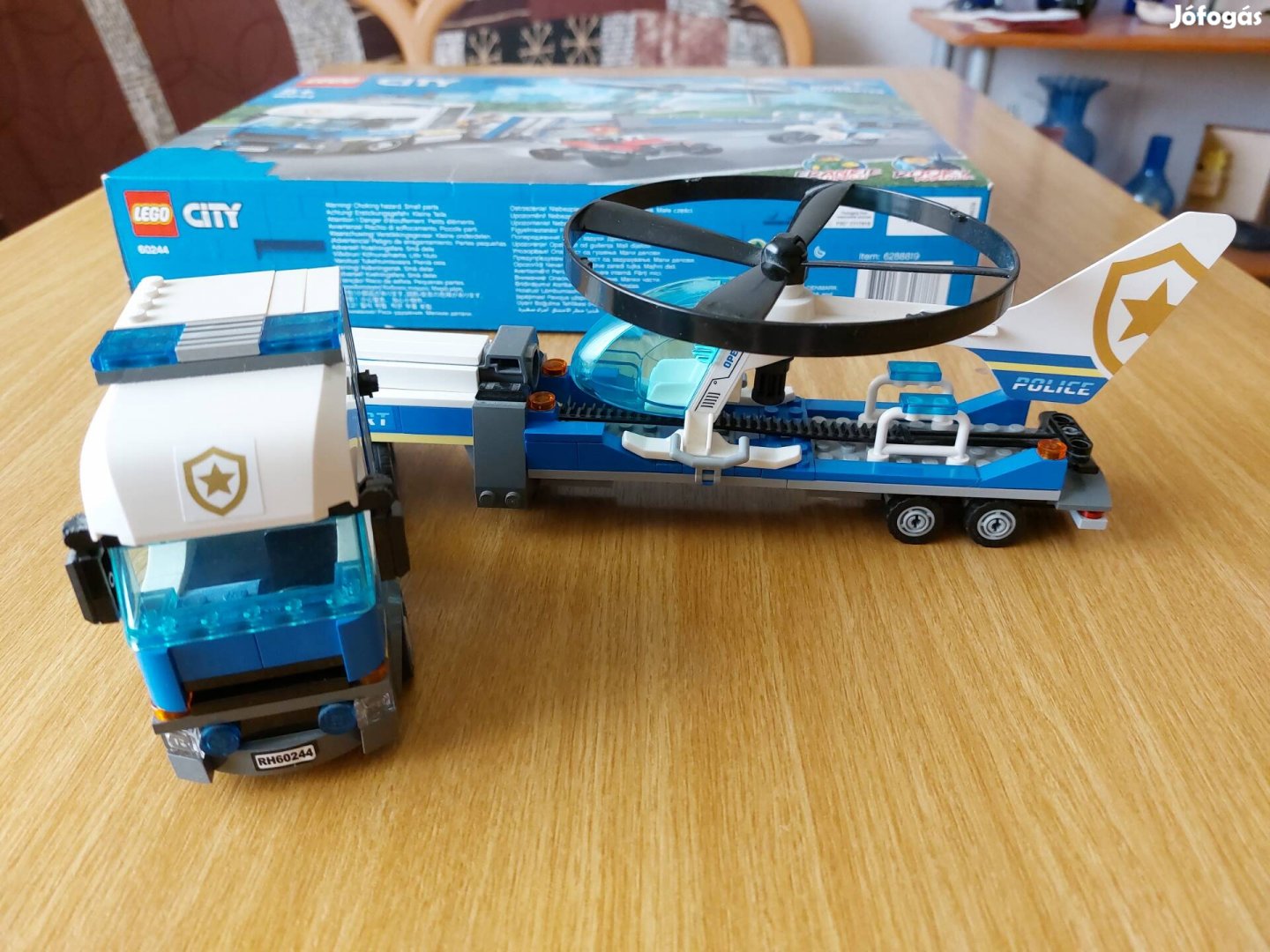 Lego City - Rendőrségi helikopteres szállítás (60244). 
