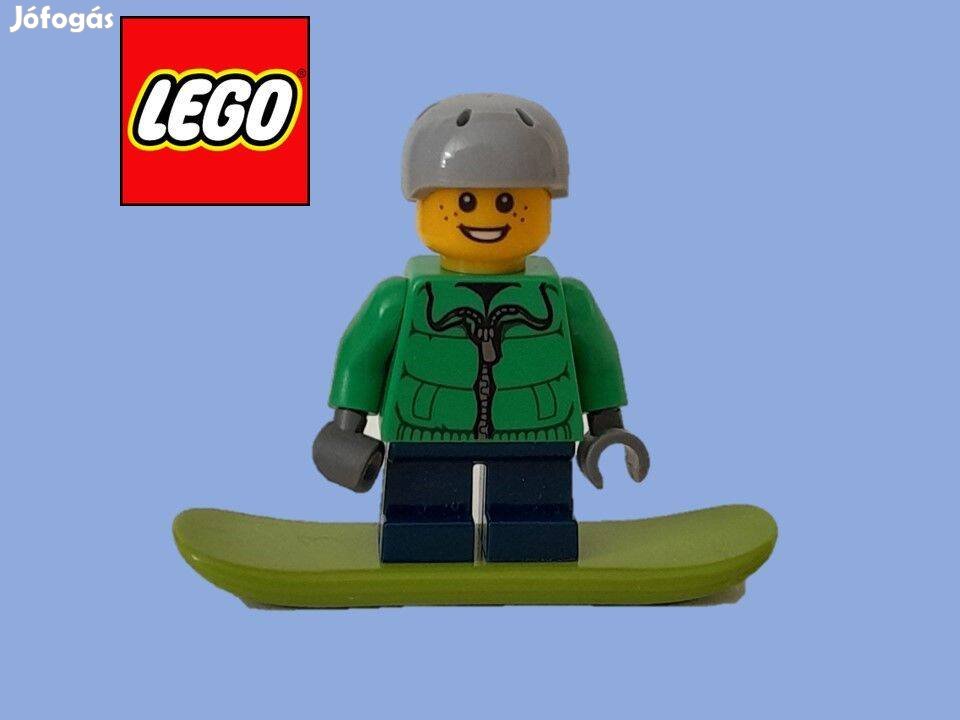 Lego City - Snowboardos kisfiú minifigura