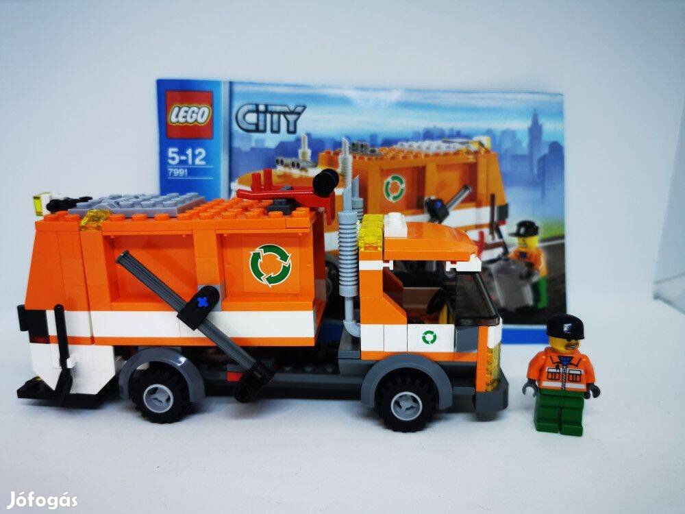 Lego City - Szemétszállító jármű 7991 (katalógussal)