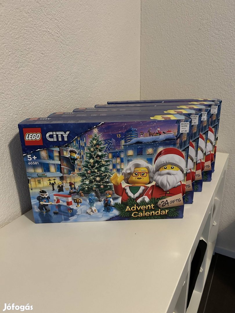 Lego City adventi kalendárium 60381