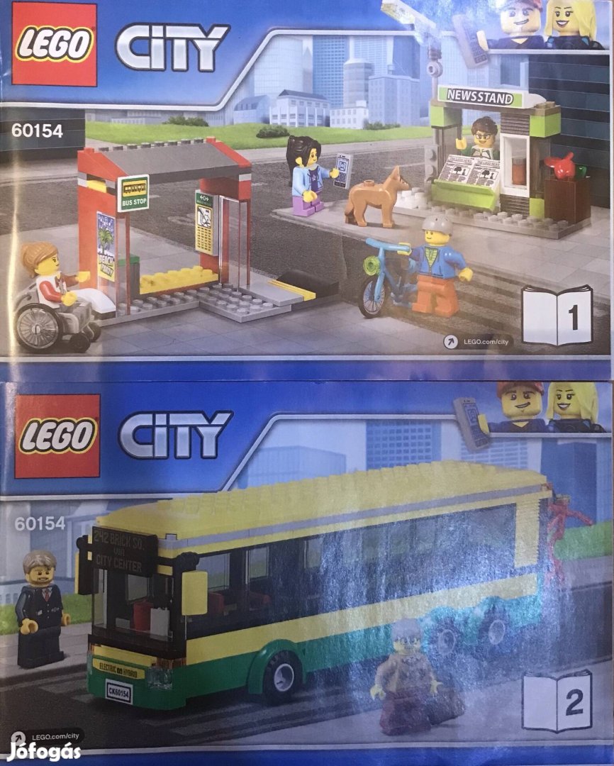 Lego City autóbusz állomás 60154