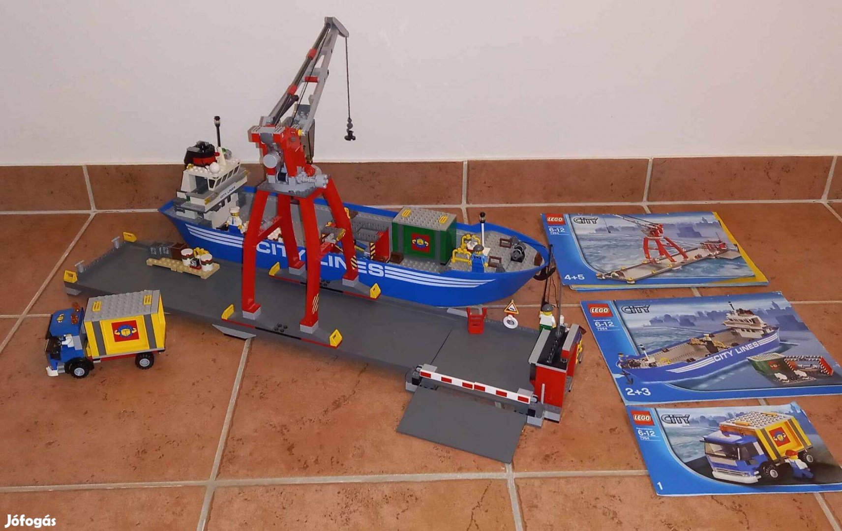 Lego City hajó és rakodó(7994)