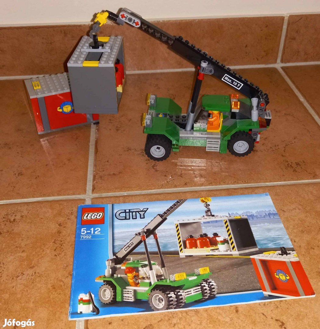 Lego City konténer rakodó (7992)