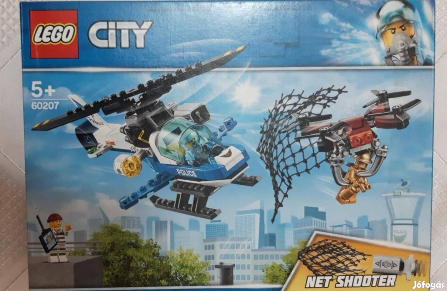 Lego City légi rendőr drón üldözés