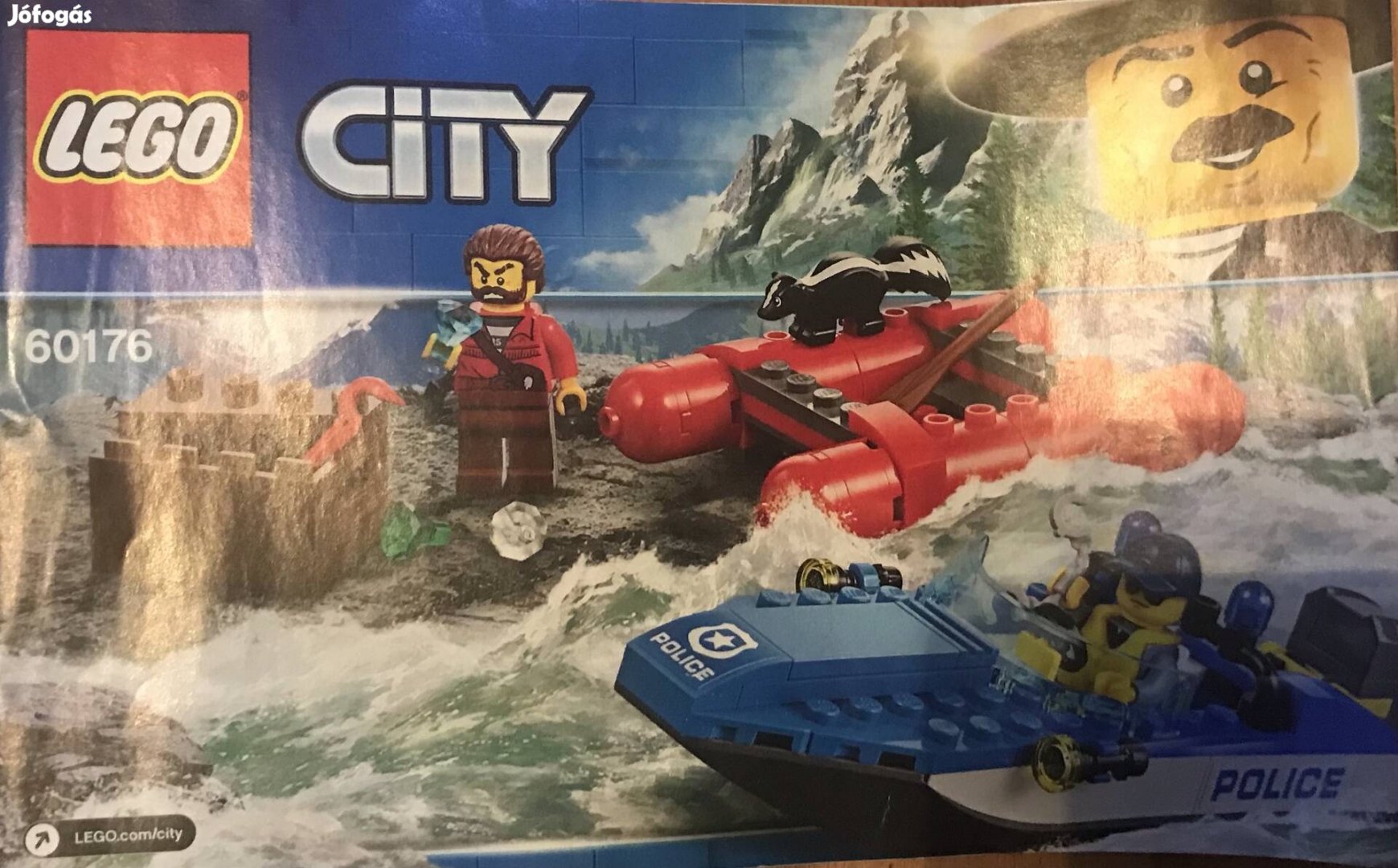 Lego City menekülés a vad folyón 60176
