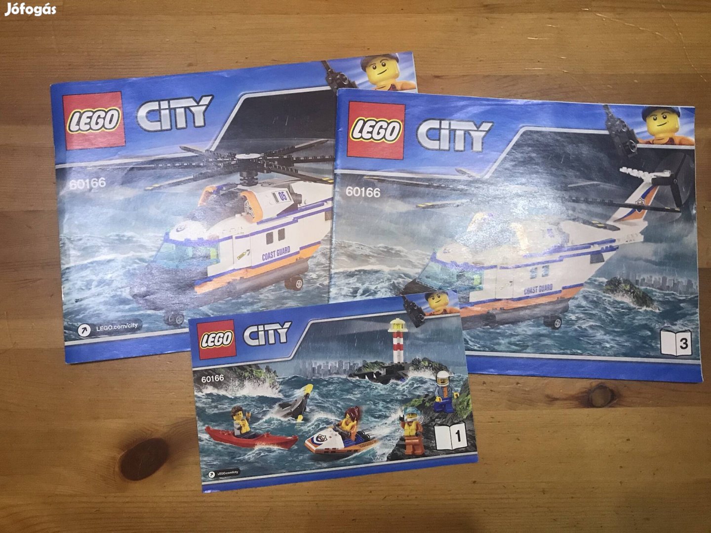 Lego City nagy teherbírású mentőhelikopter 60166