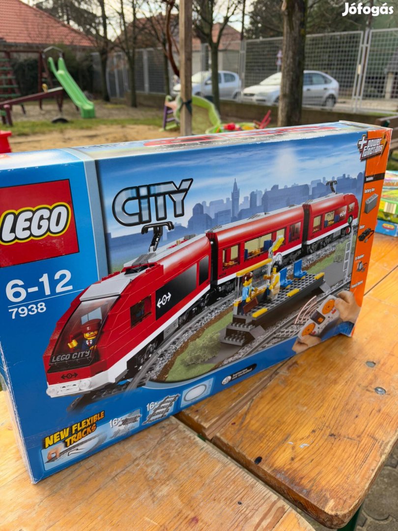 Lego City piros távirányítós vonat