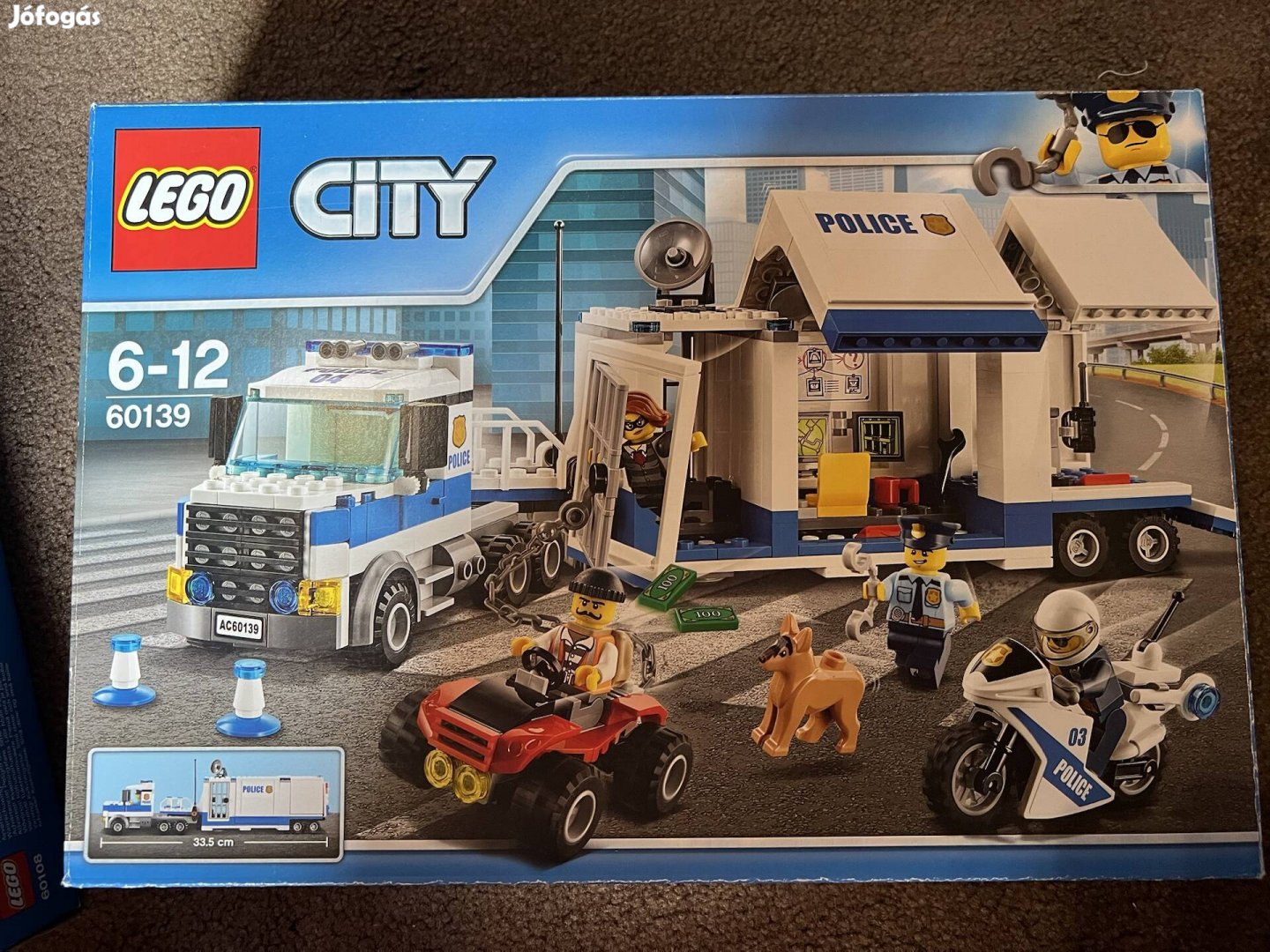 Lego City rendőrségi kamion