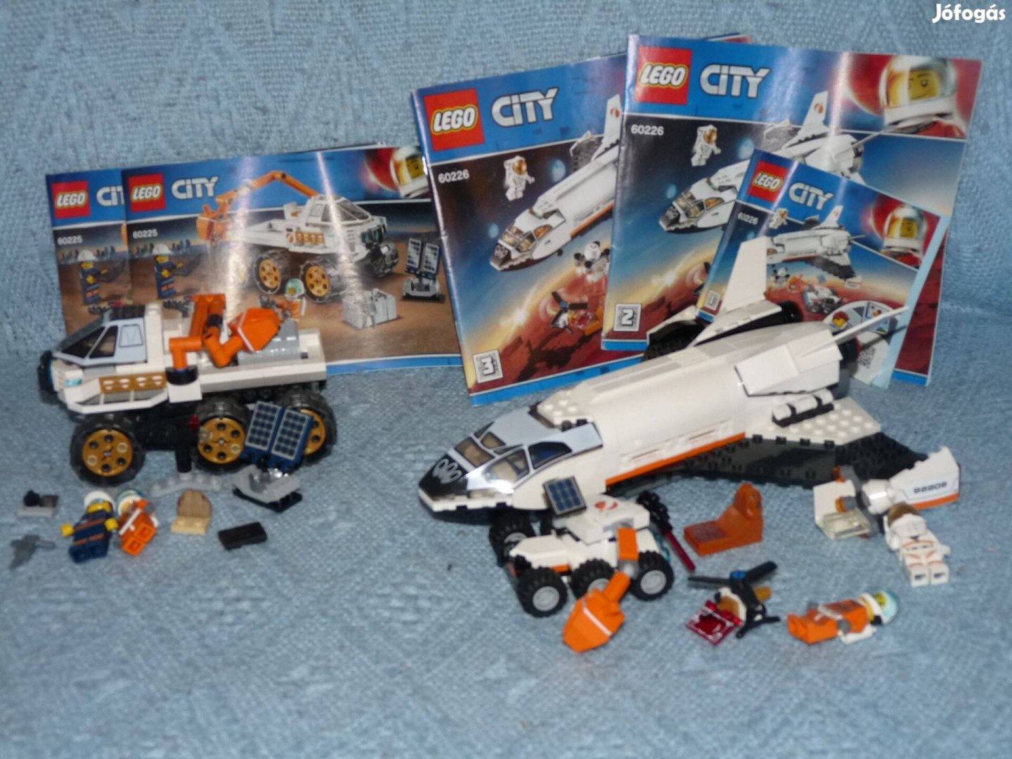 Lego City space 60225 rover 60226 űrrepülő űrhajó