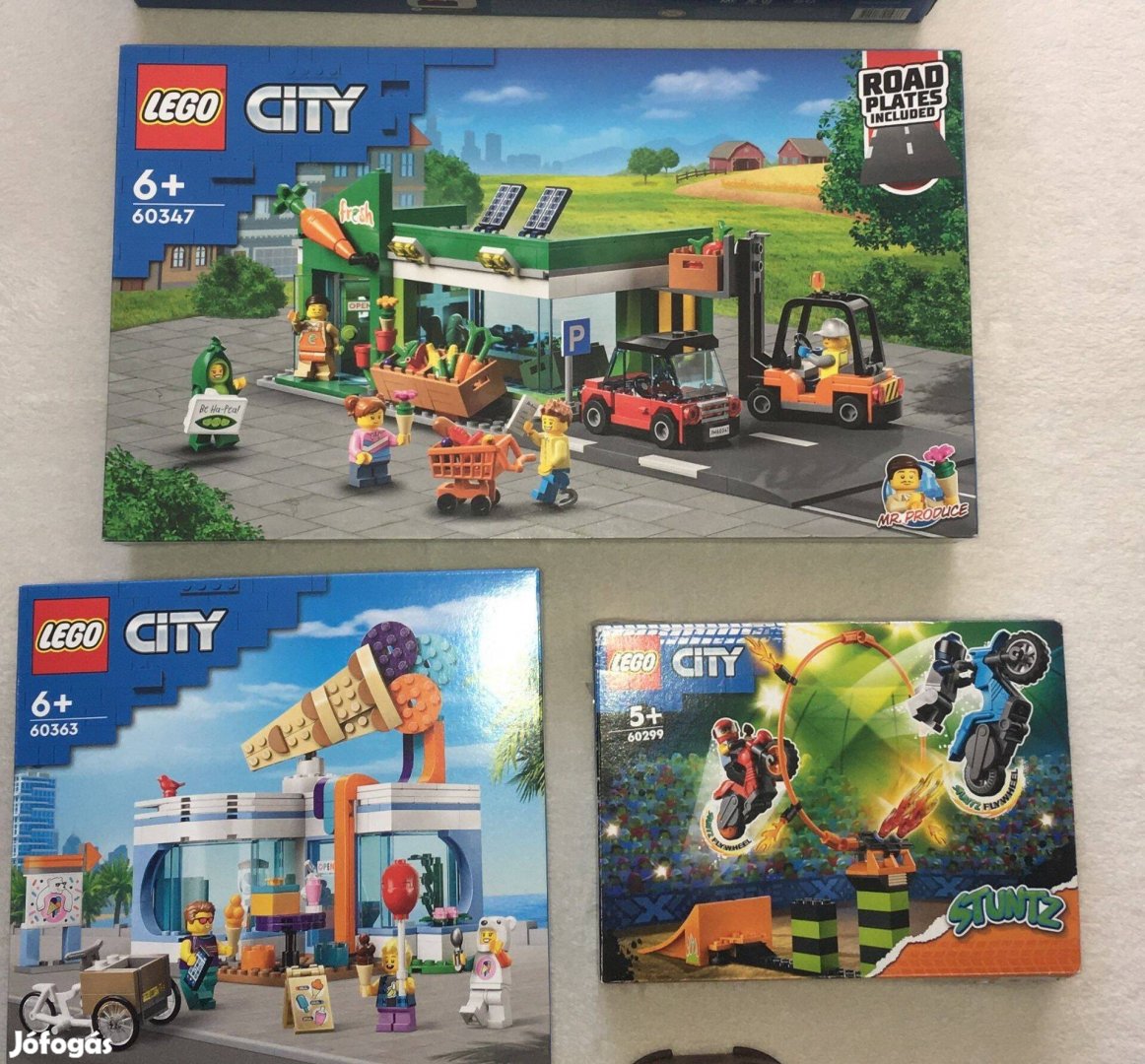 Lego City szettek eladók 60347-60363-60299 Hibátlan szinte Új állapot