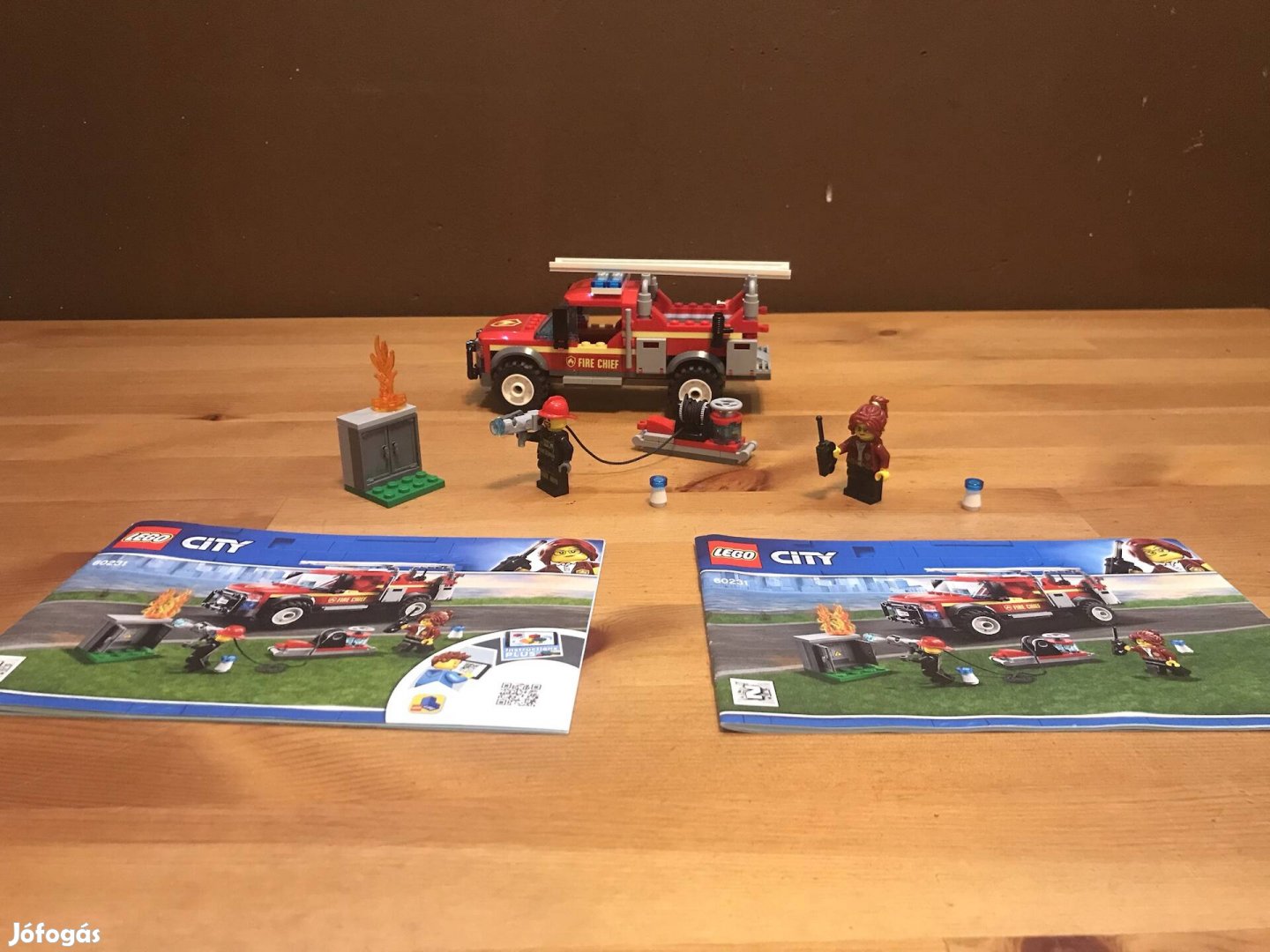 Lego City tűzoltó-parancsnoki rohamkocsi 60231