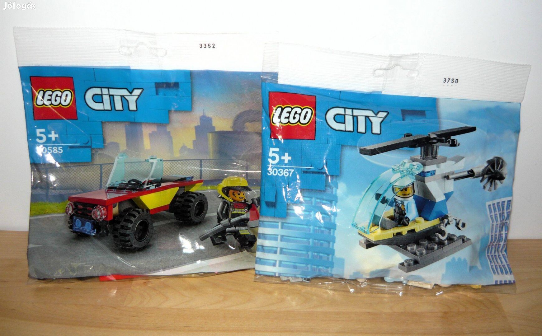 Lego City új zacskós legók