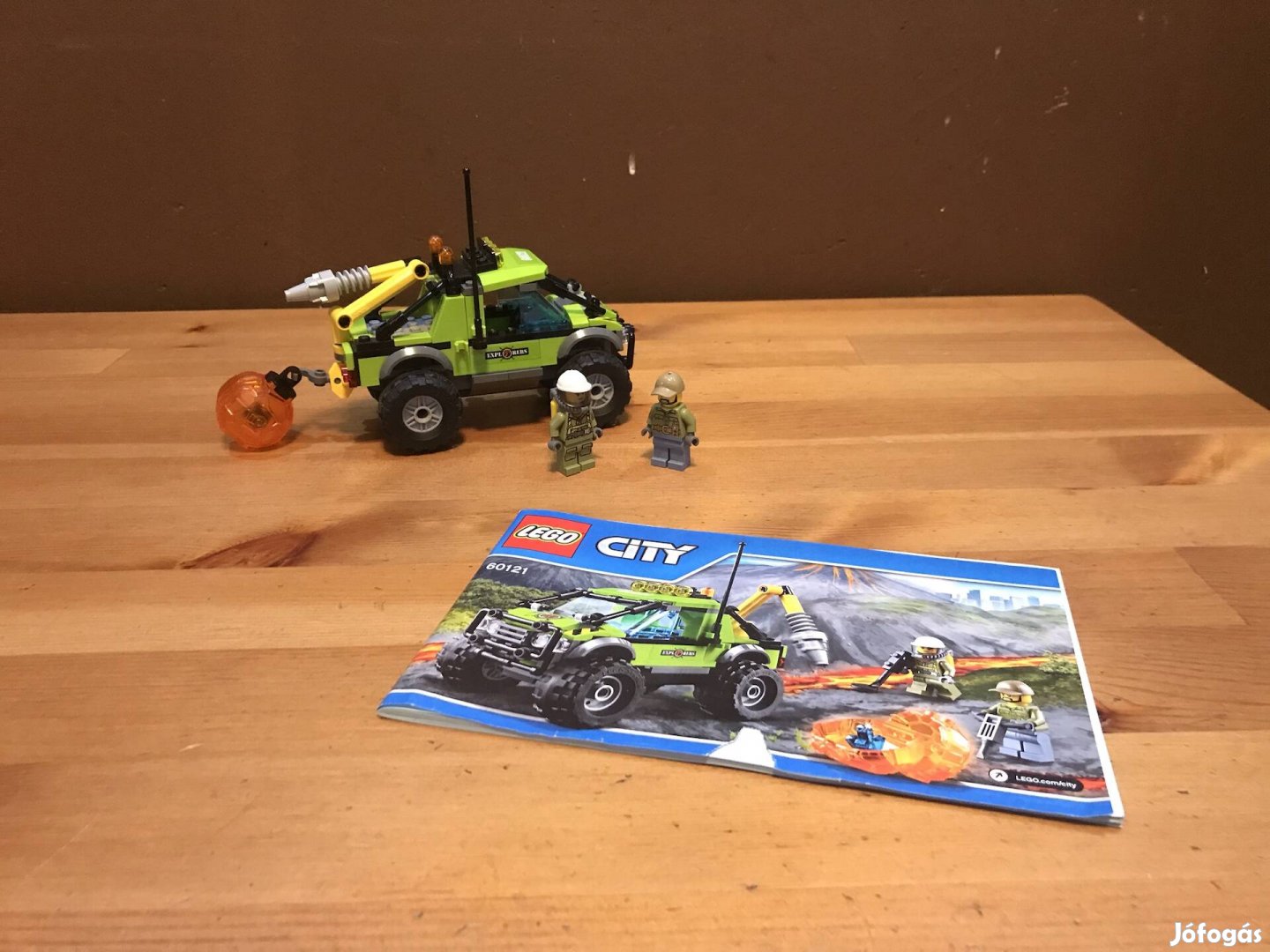 Lego City vulkánkutató kamion 60121